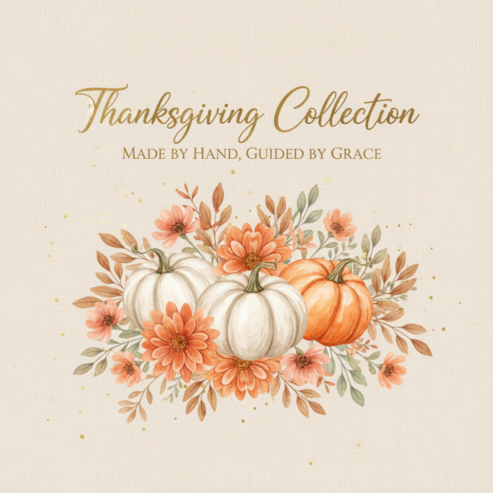 Printable Thanksgiving Favor Bag Template | Editable Fall Pumpkin Floral Treat Box | Digital Download