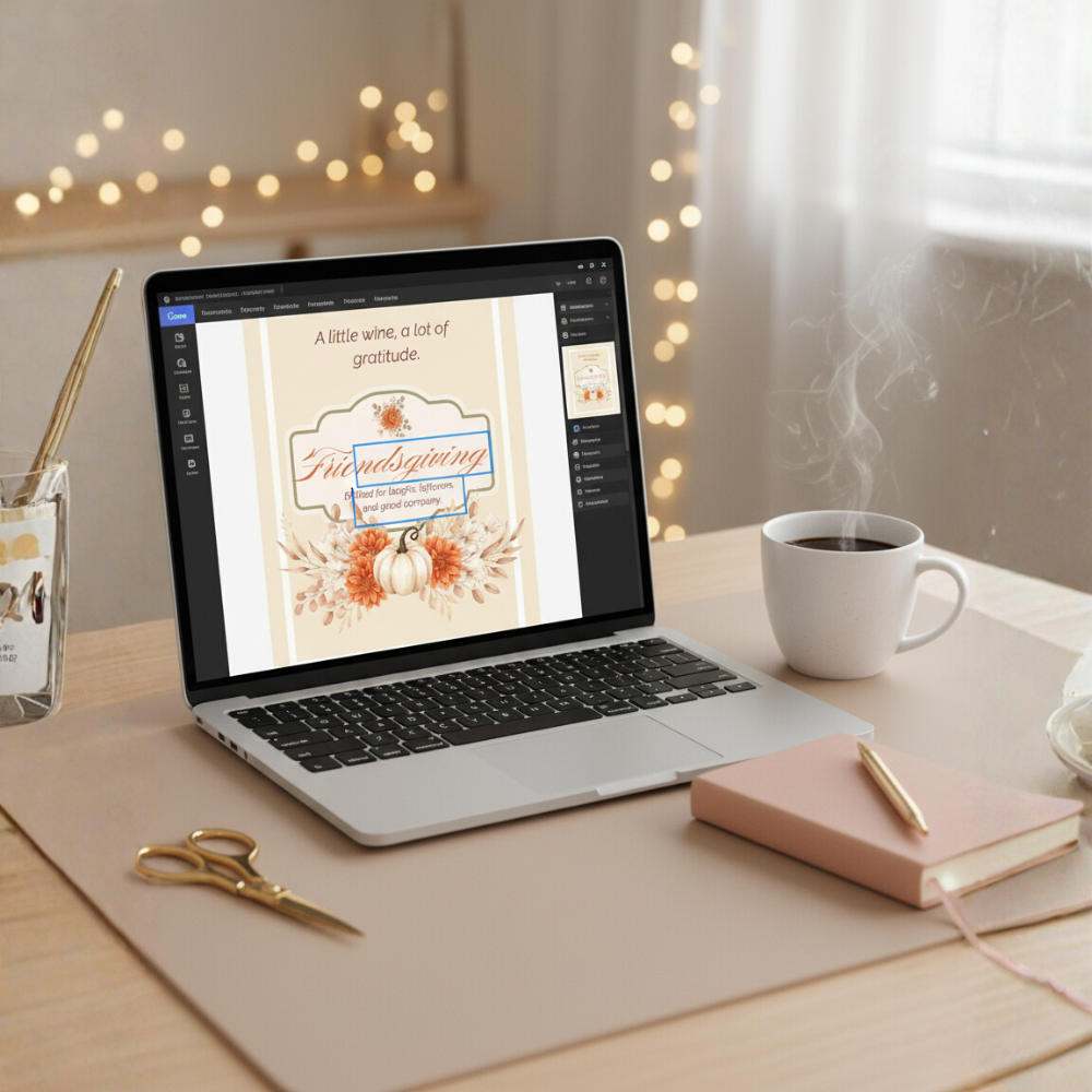 Friendsgiving Digital Party Kit Bundle