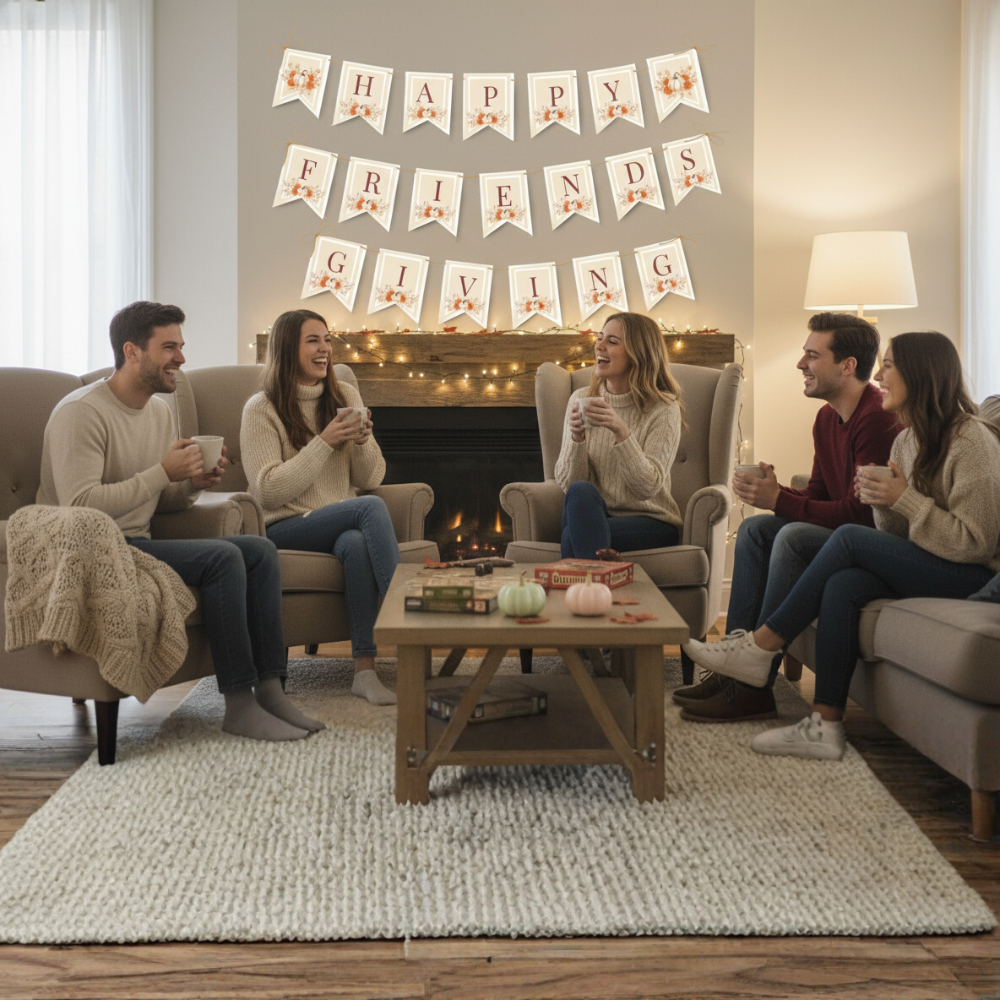 Friendsgiving Digital Party Kit Bundle